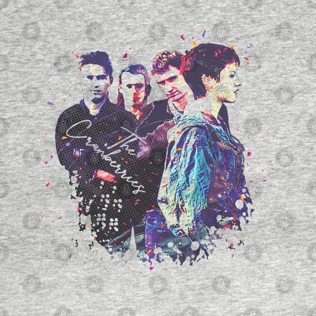 The Cranberries The Torn Times Retro Fan Art by VintageMimi